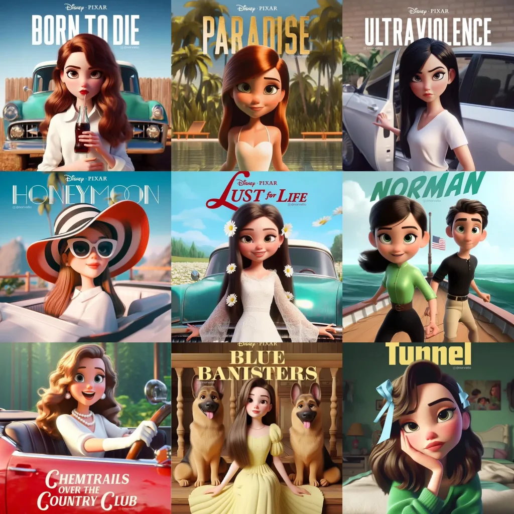 As Melhores Versões Trend Disney Pixar com IA